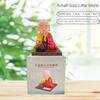 Solarbetriebener kleiner Mönch, kreative Auto-Ornamente, Armaturenbrett-Dekoration, chinesischer Buddhismus, Glücksbringer, Auto-Innenausstattung