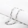 Hot Selling Punk Fashion Simple Men/Women Stainless Steel Prismatic Link Necklaces