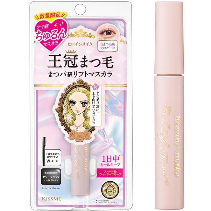 

Тушь для ресниц Heroine Make SP Crown Eyelash Lash Lift 01 Jelly Black Jelly Black