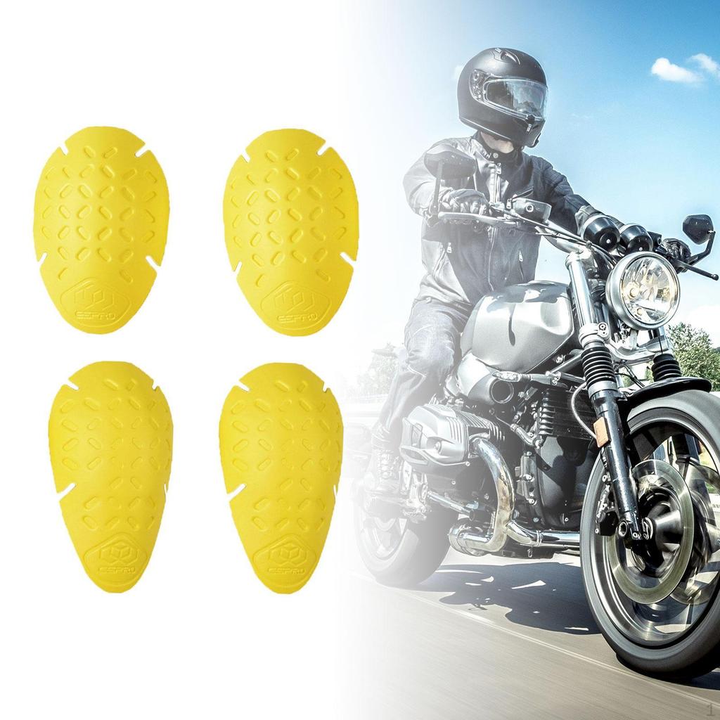 4Pcs Elbow and Shoulder Pads Protective Gear Replacement EVA Easy to Clean Armor Pads, Protection