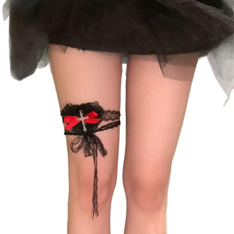 Love Cross Strap Eye Patch Dark Gothic Lace Sex Accessories COS Halloween Eye Patch