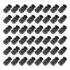 300Pcs Single Hole Spring Cord Locks Nylon Rope Buckle Luggage Clothing AccessoriesSmall