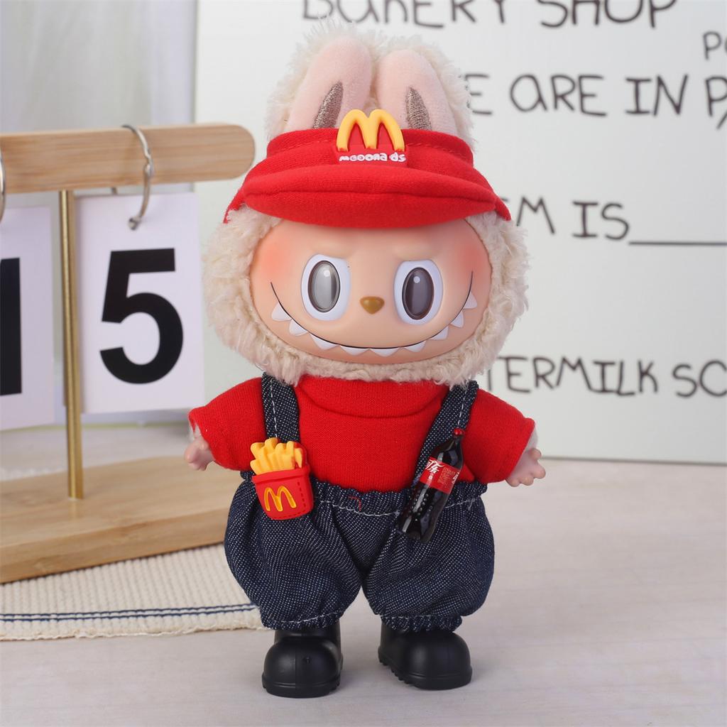 Labubu Baby Clothing Is Compatible with First, Second, and Third Generation 17cm Labubu Dolls