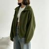 Cardigan da donna con colletto a tacca, maglione lavorato a maglia oversize loose fit per autunno inverno