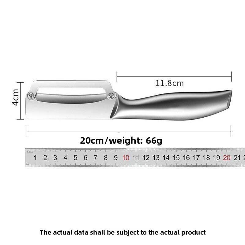 Stainless Steel Vegetable Peeler Multifunctional Kitchen Tool for Carrots, Potatoes, and Thick-Skinned Vegetables