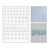 Innovative Nail Stickers Nail Stencils Decals For Personalizing Looks Quick Setups Vibranted Colors Safe For Daily Use
