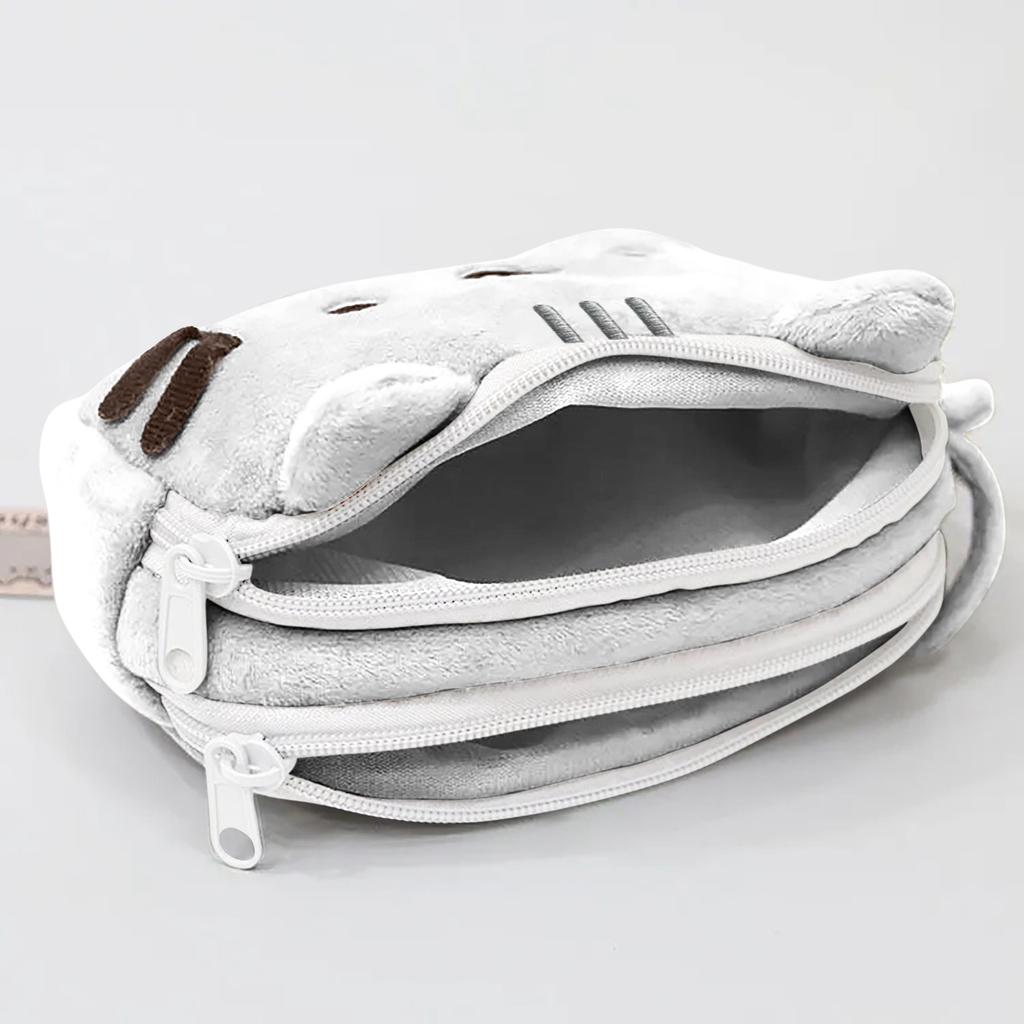 Niedliches Doppeltes Praktisches Stifteetui Schüler-Schreibwarenbox Aufbewahrungstasche