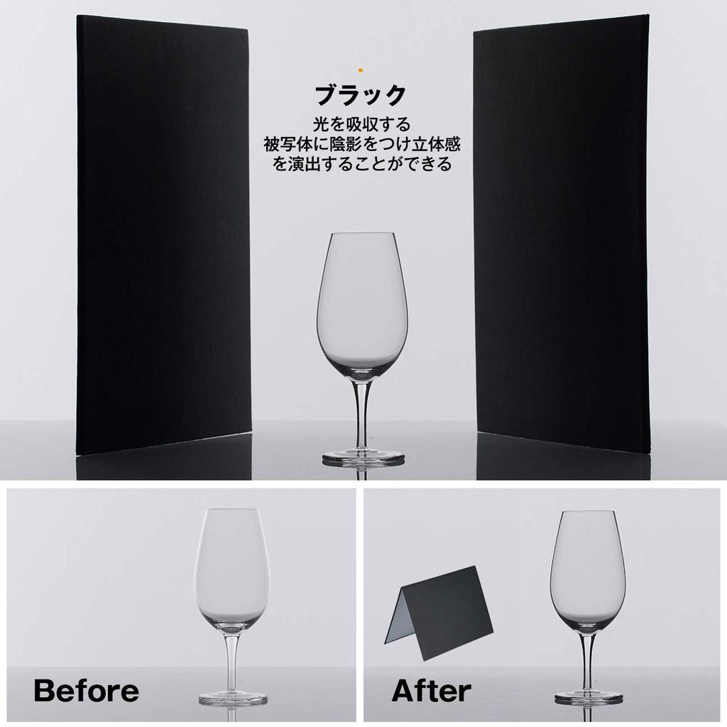 TARION Reflector Board A4 Size 3 Colors Silver White Black Lighting Equipment Fill Light Absorption Contour Emphasis Foldable
