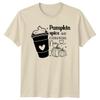 Pumpkin Spice And Everything Nice Unisexs TShirt Coffee Halloween Gift For Her