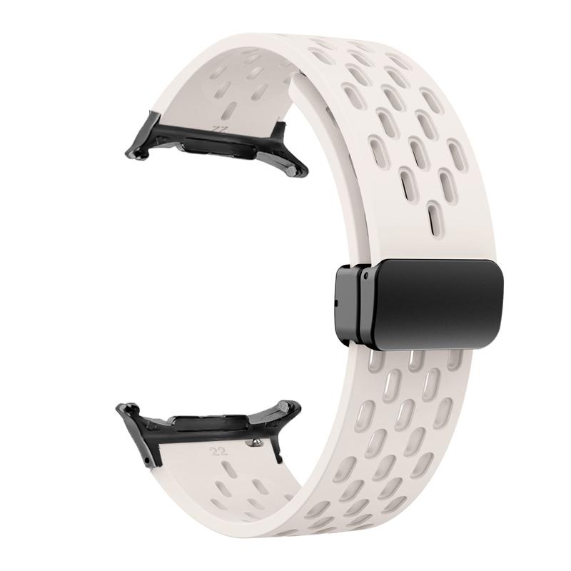 No Gaps Magnetic Buckle Silicone Strap For Samsung Galaxy Watch 8 40mm 44mm/8 Classic 46mm Bracelet Band Galaxy Ultra 2026 47mm