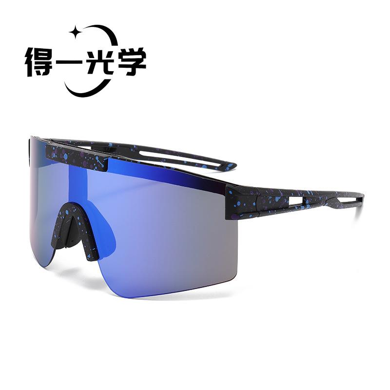 European and American cycling outdoor windproof glasses sports cycling sunglasses colorful sunglasses mountaineering glasses UV protection