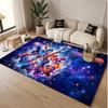 Music General Theme Soft Crystal Velvet Rug Custom Name & Text Print Non Slip Floor Rug for Bedroom Living Room