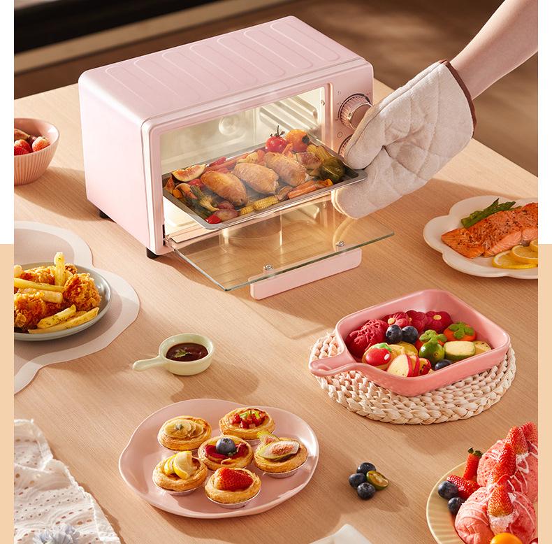 Little Pig 12L Multifunctional Mini Electric Oven for Baking Cakes