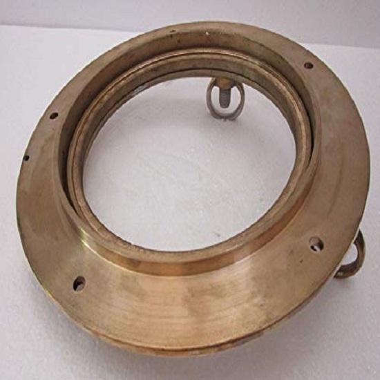 Barcă nautică din sticlă securizată Navy Yacht Marine Port fereastră Orificiu 30,48 cm fund, rotund cu ușă