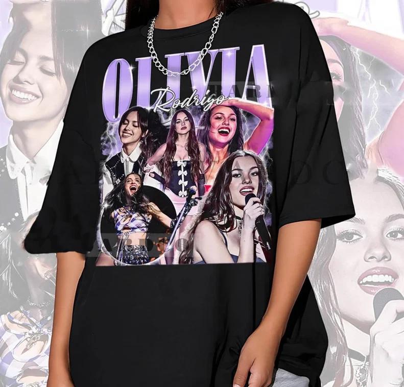 Olivia Rodrigo Shirt, Guts 2024 Music Tee Tops Unisex T Shirt 3XL