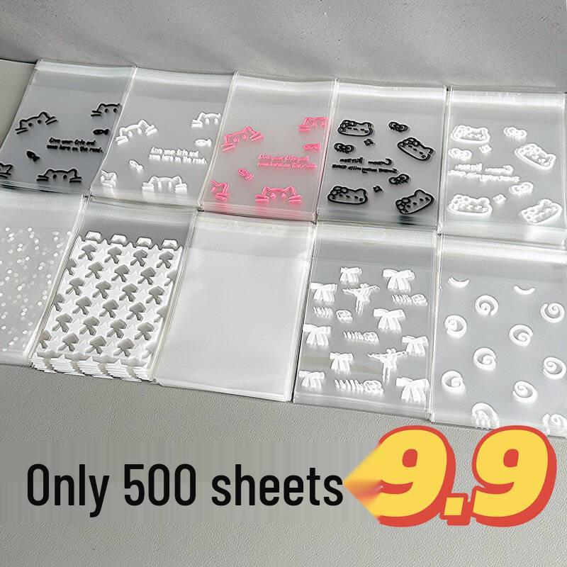 ZISIZ Cute Cat Self-Sealing Bags