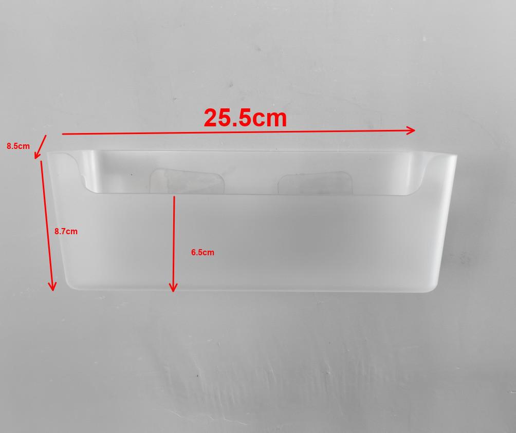 Wall-Mounted No-Punch Kitchen Cabinet Hanging Storage Rack