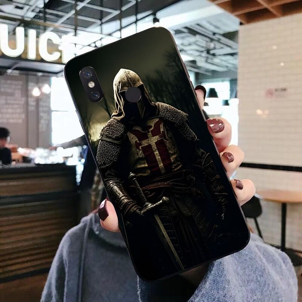 Knights Templar Luxury Phone Case For Xiaomi Mi 5X 8 9 10 11 12 Lite Pro 10T PocoX3pro PocoM3 Note 10 Pro Lite