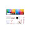 PXLAATY [Large Capacity 24 Colors, 48 Colors, 72 Colors] Iron Beads, 2.6mm Mini Size, Nano Beads Compatible, with Storage Case, Making Toy,