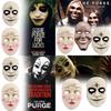 Exquisite Human Purge Plan God Horror Mask Featuring Smiling Face Full Face Resin Collectible