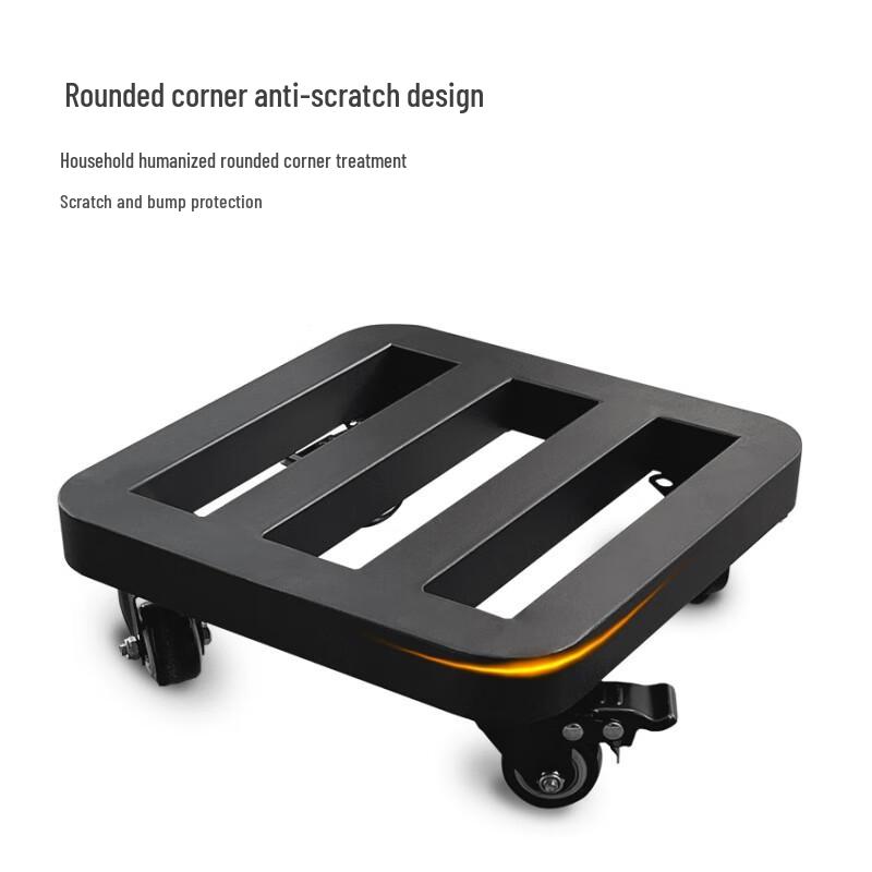 Lian Pin Hui Rolling Plant Caddy with Wheels, 4-Pack