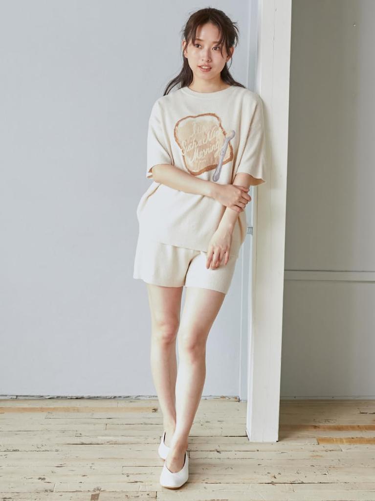 Gelato Pique Ribbed Shorts PWNP252048IVRF