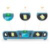 Digital Level Inclinometer Horizontal Scale Ruler Angle Finder Bubble Level Electric Level Protractor Measurement 285x59x19mm