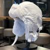 Hat Thick Warm Winter Hats for Men Women Fleece Fur Lined Beanie Hat Male Female Snow Ski Trapper Earflap Cap
