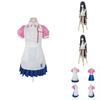 Dangan Ronpa 2 Mikan Tsumiki Pink White Uniform Suit Costume