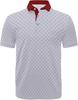 Golf Club Print Short-sleeve Polo, Great for Casual Wear.