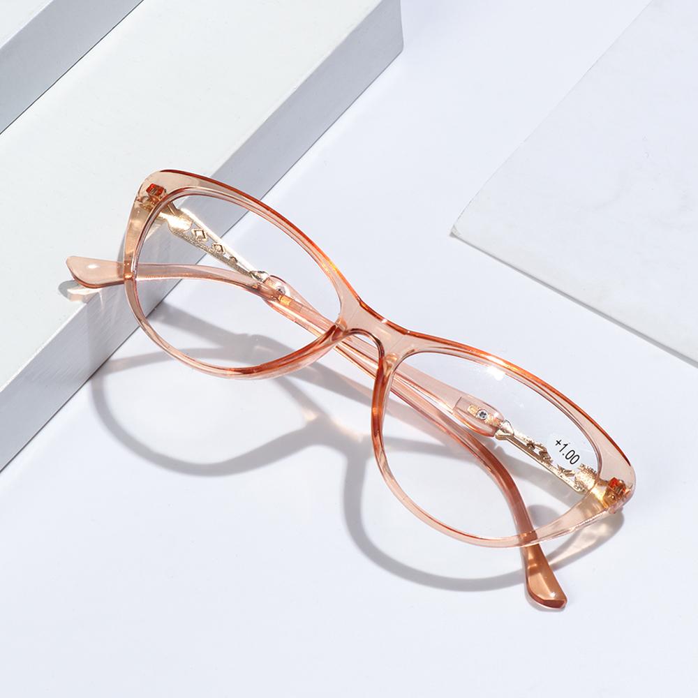 Cat Eye Reading Glasses Women Men Fashion Reading Reader Eyewear Unisex Presbyopic Eye Glasses Diopters+1+1.5+2+2.5+3+3.5+4