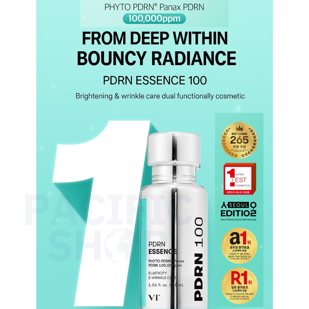 VT COSMETICS PDRN Essenz 100 (30ml x 2 Stück + Reedle Shot 100 10ml)