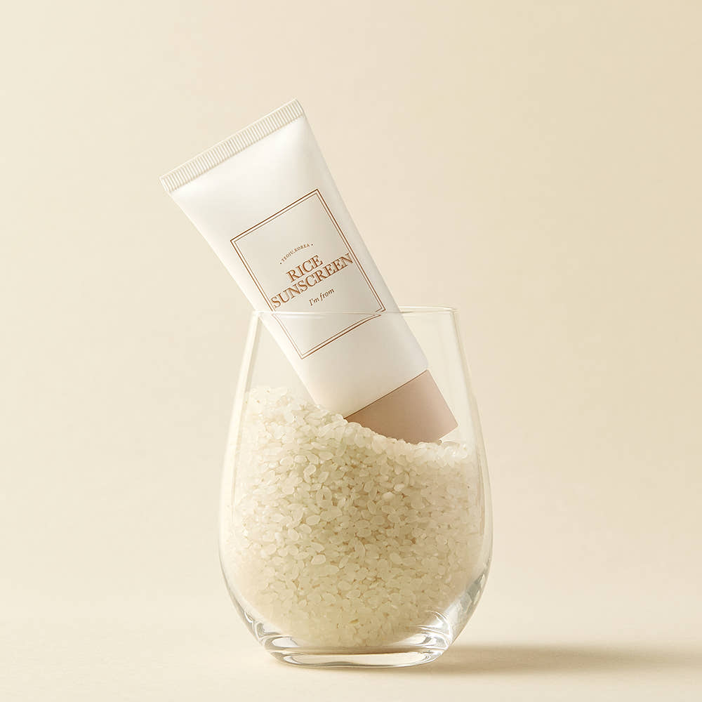 I'M FROM Rice Sunscreen SPF50+ PA++++ 50ml Korean Moisturizing Daily Sunscreen
