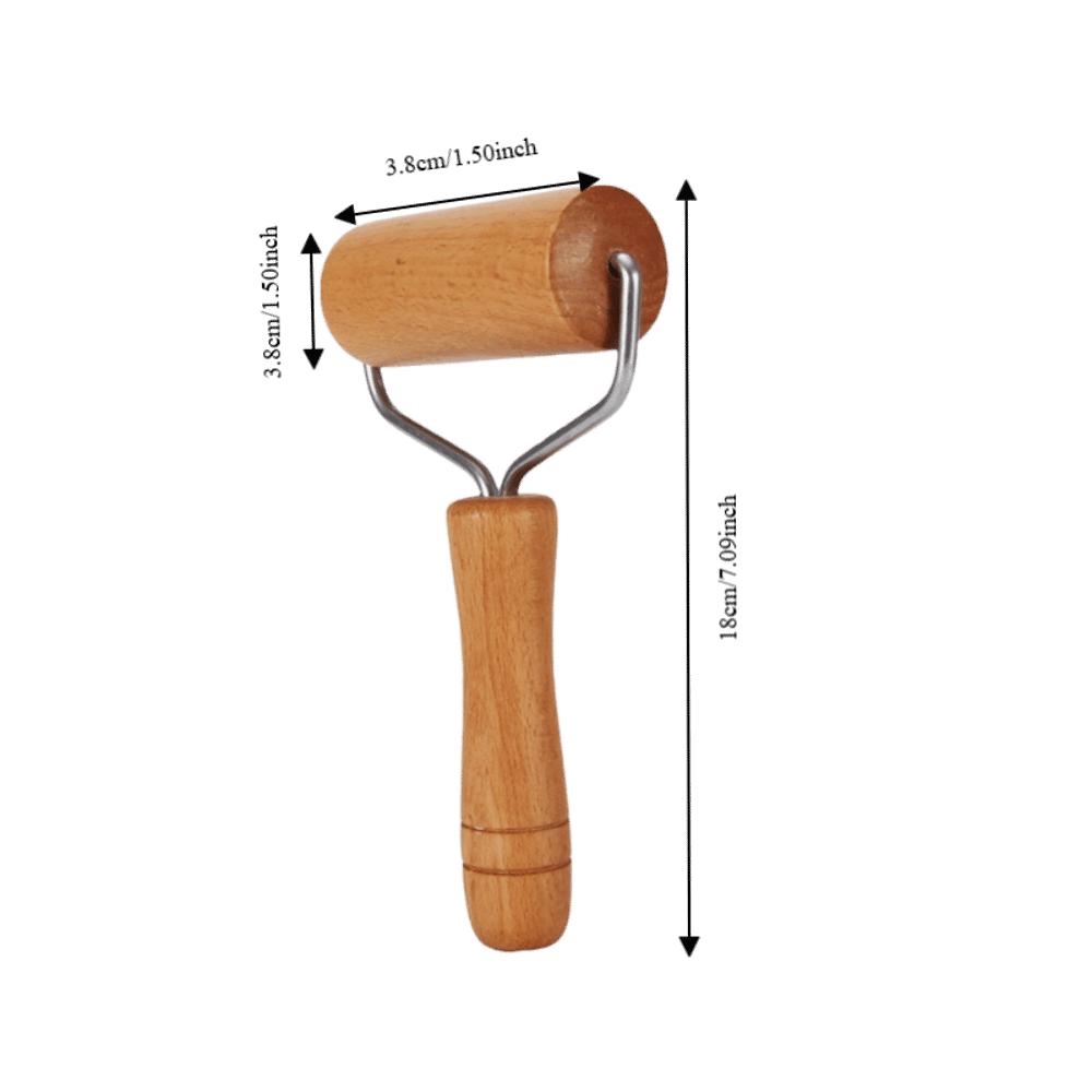 Beech Wood Small Rolling Pin Food-Safe Pastry Roller Non Stick Rolling Pin  Pizza Dumpling Pastry