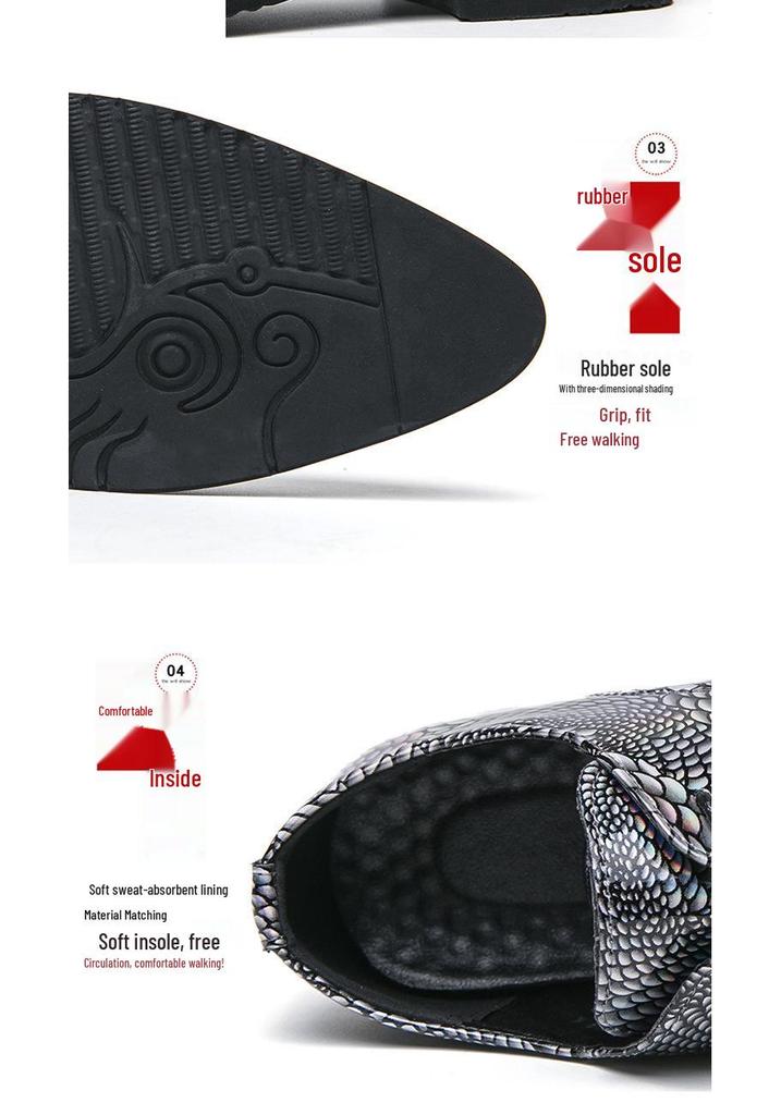 2024 Autumn Men's Plus Size Patent Leather Glossy Pointed Toe Lace-up Formal Shoes for Business & Wedding