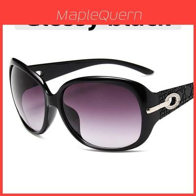 Modische übergroße Damen-Sonnenbrille mit UV-Schutz für Reisen und Partys