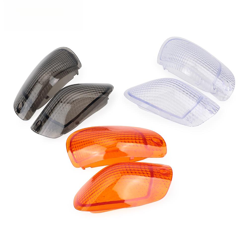 Turn Signal Light Lens Indicator Lamp Cover for Kawasaki ZZR1100D ZZR1200 ZX-11 Modified Motorcycle Front Turn Signal Shell Indicator Light Shell