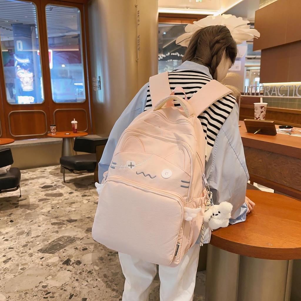 2025 Versatile Cartoon Backpack for Women and Students - Large Capacity for School