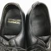 80er Jahre Vintage WEYENBERG MASSAGIC U-Tip Businessschuhe Schwarz Größe 9EEE / 27.0cm(GEBRAUCHT)