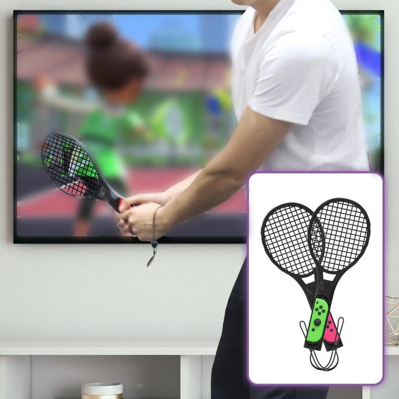 12 In 1 2022 Switch OLED Sport Accessories Set for Switch Controller with Grips Tennis Rackets Fitness Leg Strap Sword