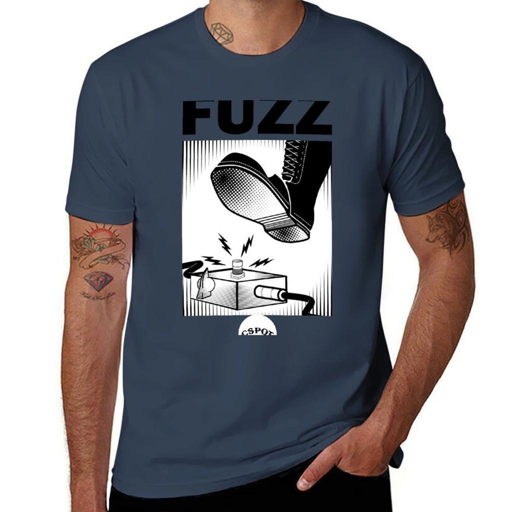 Fuzz Tshirt Lightweight Casual Summer Tshirt