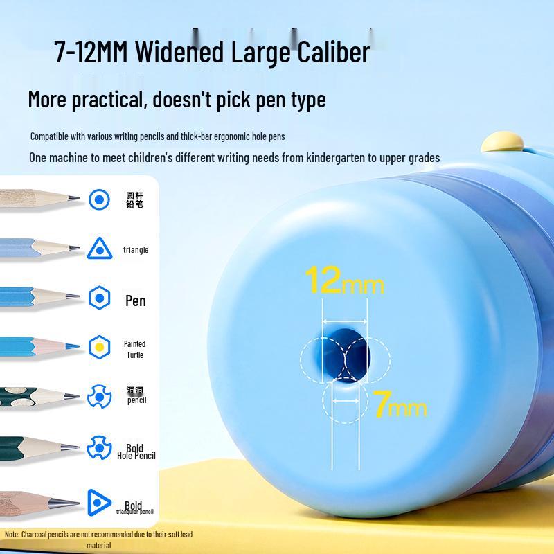 Electric Pencil Sharpener for School Students, Dual Power S8321