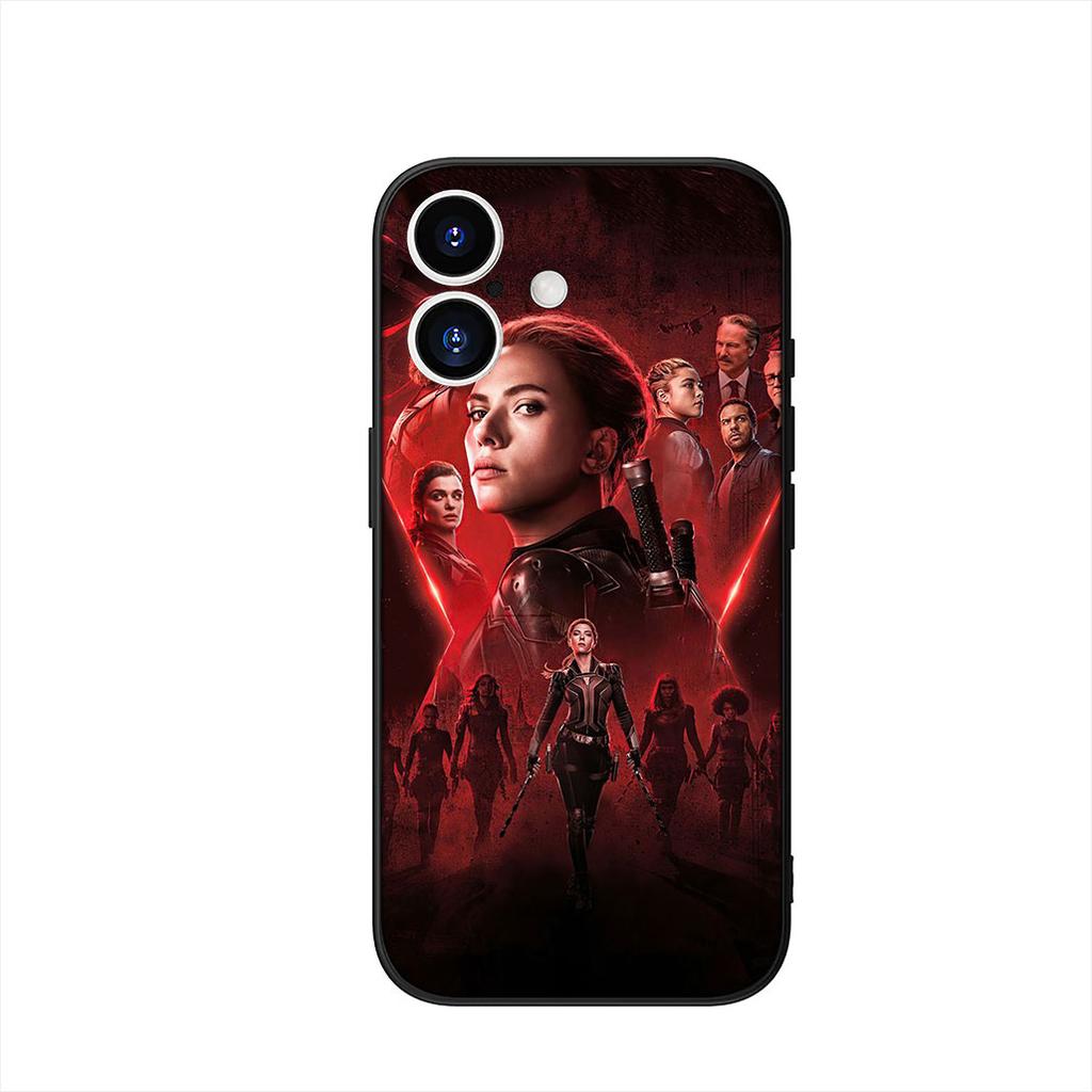 Black Widow Marvel Poster Cover Phone Case for Xiaomi Redmi 15C 15 A4 A5 9A 9T 10A 10C 9C NFC 14C Note 11 9 10 Pro 8T
