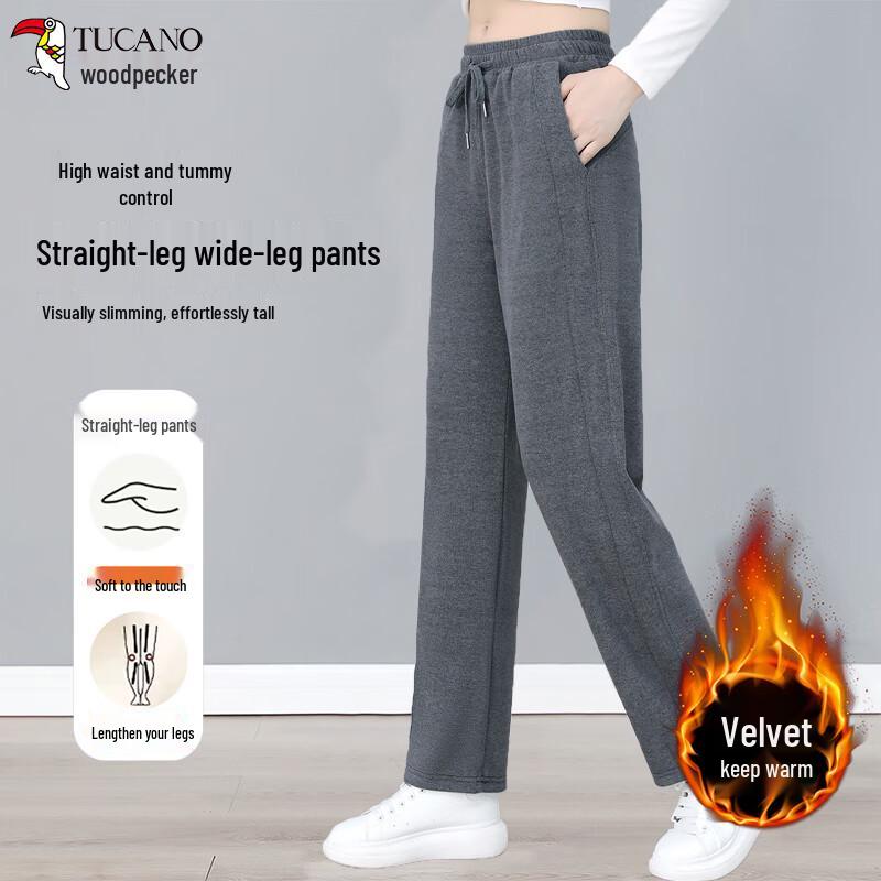 Woodpecker Women's High-Waist Comfort Stretch Casual Pants