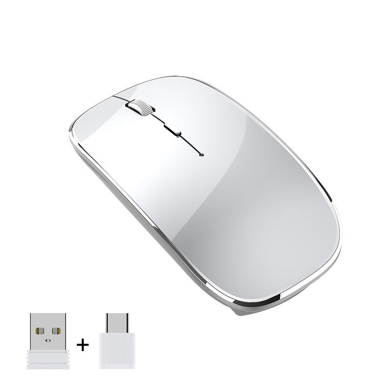 Wireless Silent Charging Ultra-Thin Mouse for Apple Laptops and Tablets