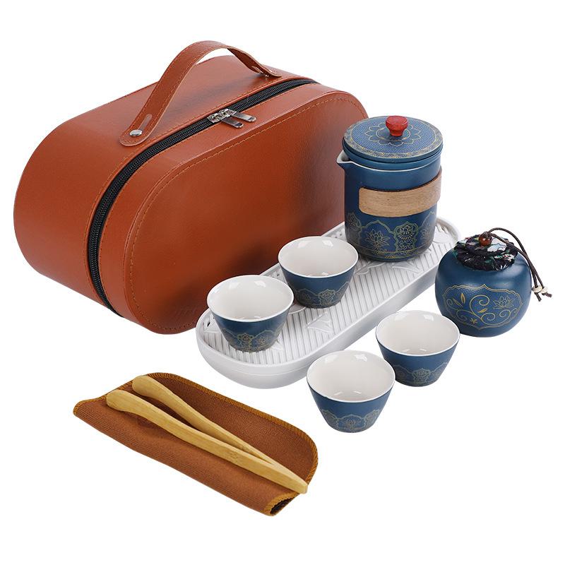Innovative Portable Outdoor Travel Tea Set Kuaike Cup Small Set Business Event Companion