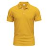 Men's Simple Quick-Drying Polo POLO Shirt Golf Type Men's Gentleman Loose Breathable Lapel Short Sleeves