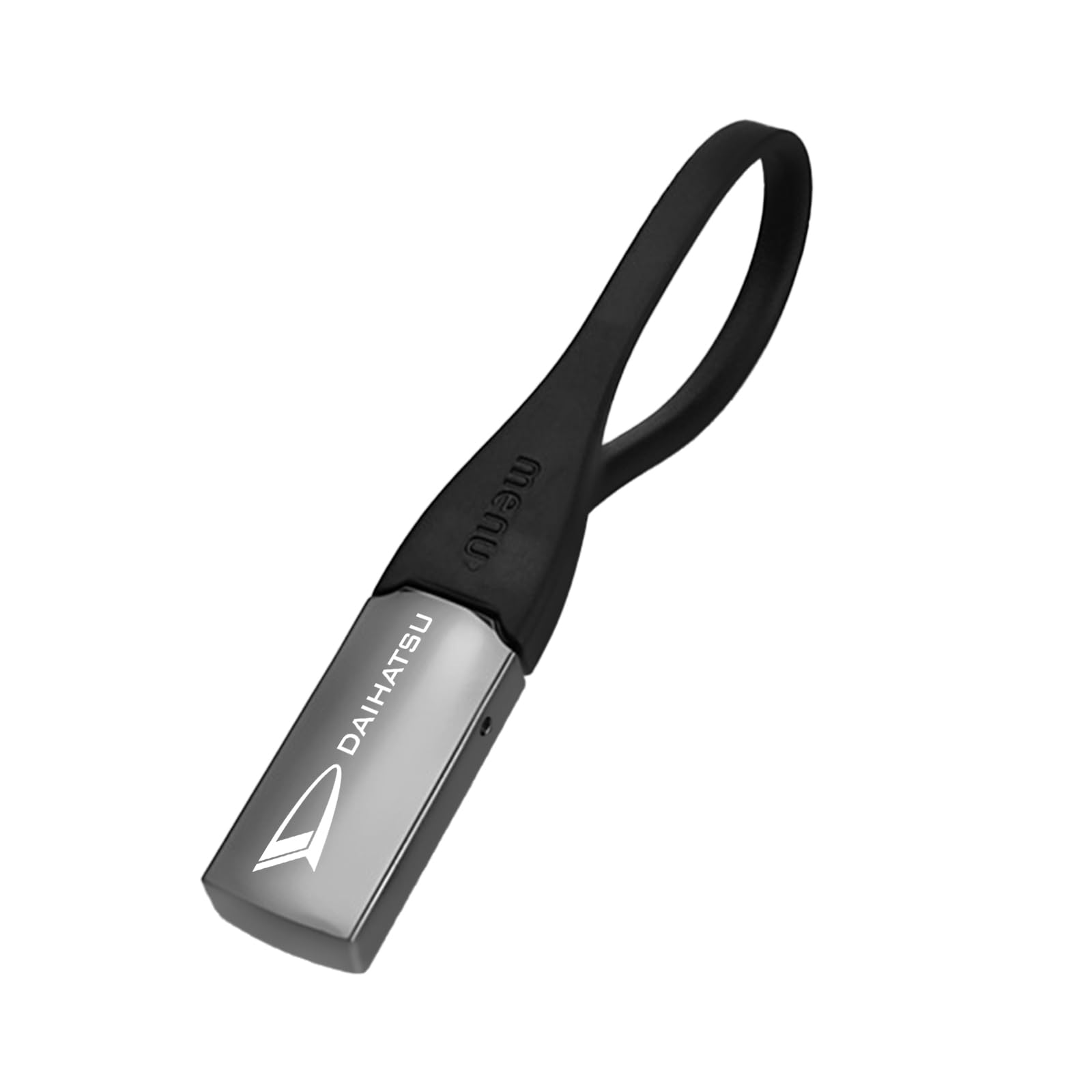 [Fumezu] Keychain, Compatible with Cars and Motorcycles, Compatible with Daihatsu, Daihatsu application чёрный