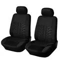 Car Seat Covers Polyester Front Bucket Seat Protectors with Back Premium Sporty Seat Cushions, Auto Accessories for Car SUV