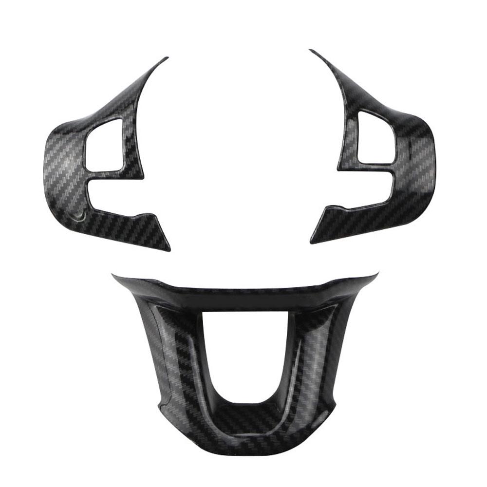 ABS Car Steering Wheel Decoration Cover Trim Sticker for Peugeot 2008 208 2014 2015 2016 2017 2018 Interior Accessories